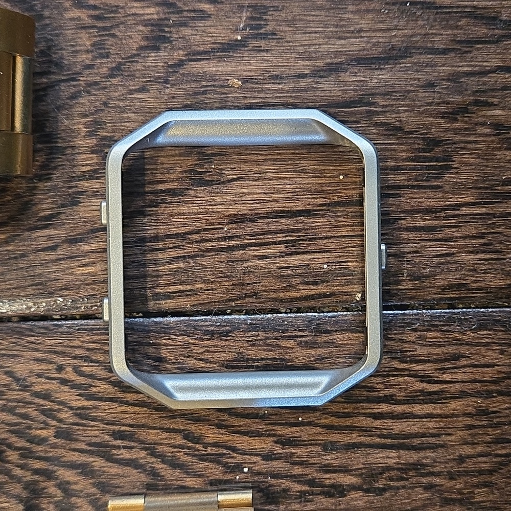 Fitbits  Blaze Silver and Gold Smartwatch - Picture 8 of 8